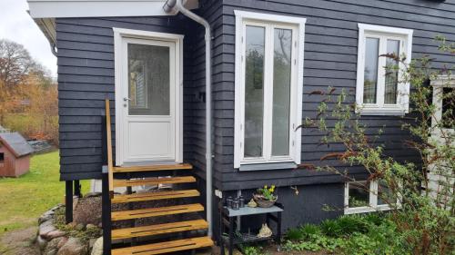 Det færdige resultat med ny entré