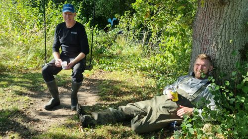 Arbejdsdag 27.9.25 Afslapning efter hårdt arbejde