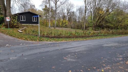 2021 BGG-hytten. Hæk plantet_8_10_21