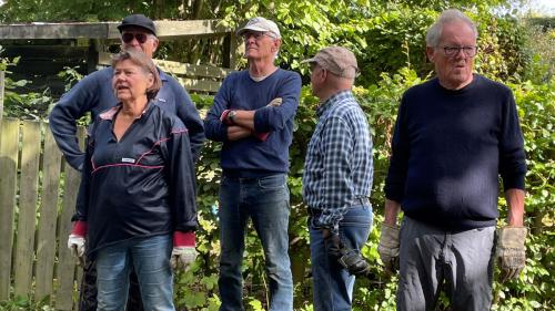 Jan, Berit, Peter Søren og Ib på tur